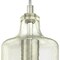 Westinghouse Pendant 60W Mini Carmen, Brushed Nickel Clear, Textured Glass 6329000 - alternate 4